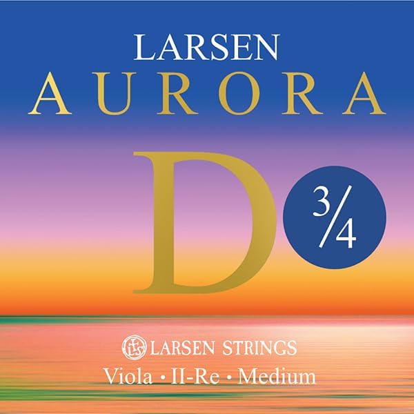 LARSEN Strings Aurora Viola D Medium 3/4 Strings
