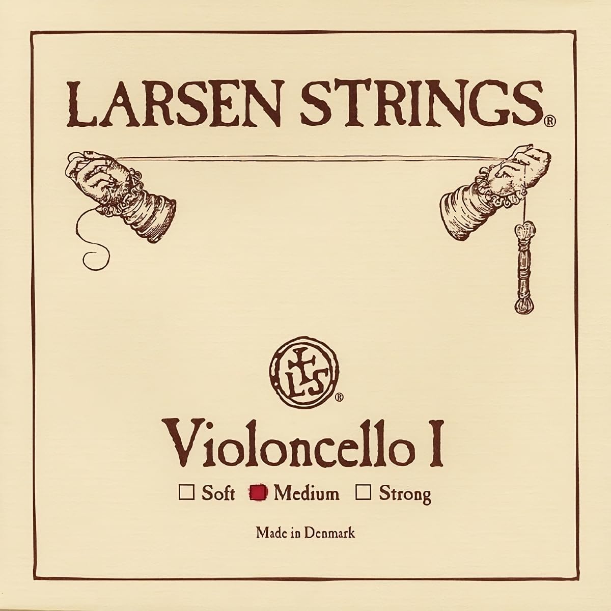 Larsen Original Cello Strings – Medium Tension Set - Balanced Warmth and Projection for All-Round Performance