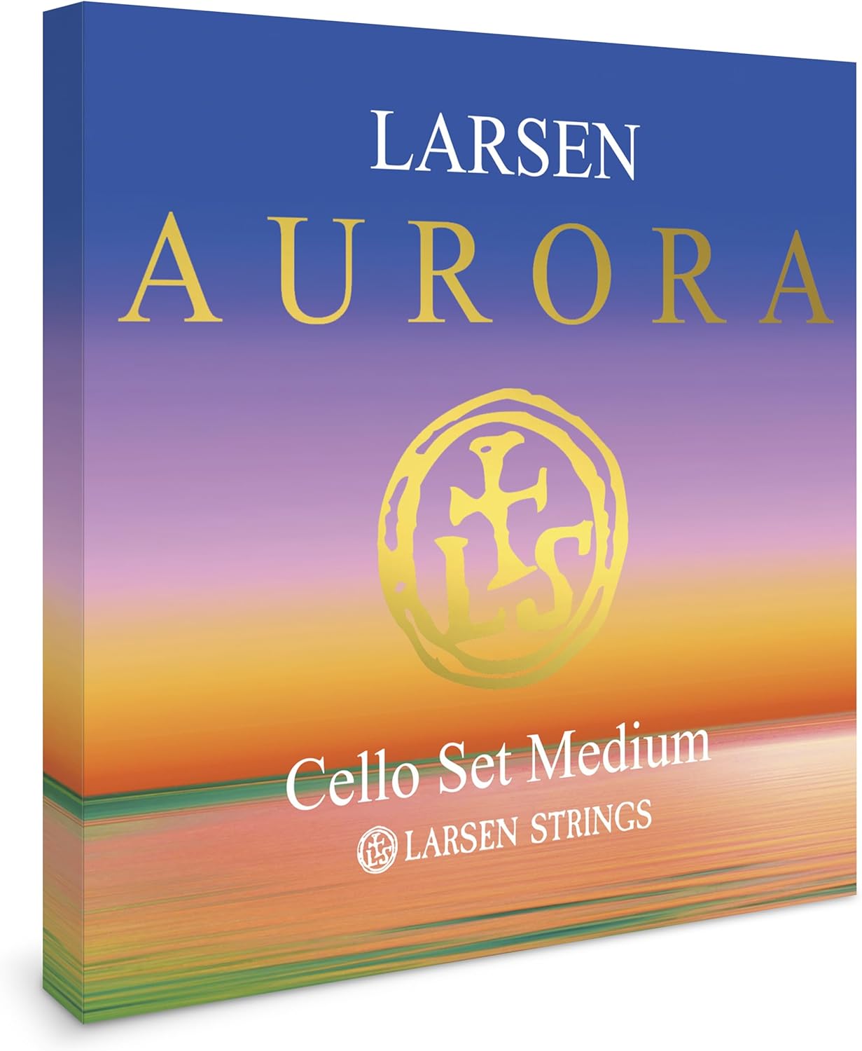Larsen Aurora Cello Strings – Medium Tension Set – Professional Quality and Affordable Strings for Advancing Cellists