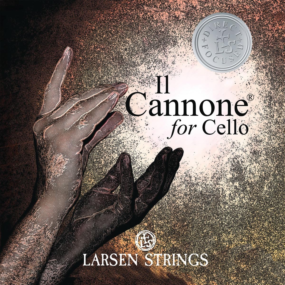 Larsen Il Cannone Cello Strings – Direct & Focused Set – Medium Tension Professional Cello Strings for Precision, Projection and Power