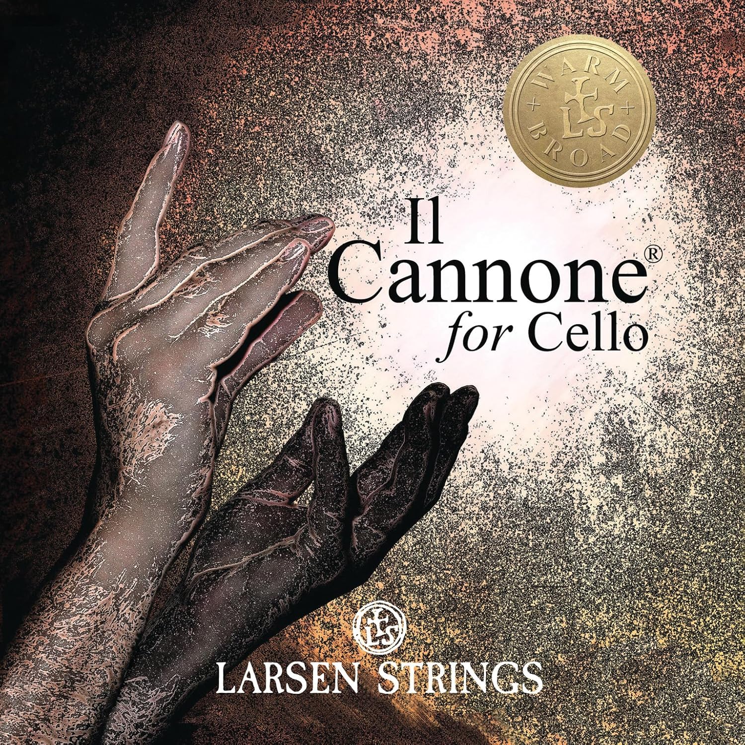 Larsen Il Cannone Cello Strings – Warm & Broad Set – Medium Tension Professional Cello Strings for Richness, Warmth and Power