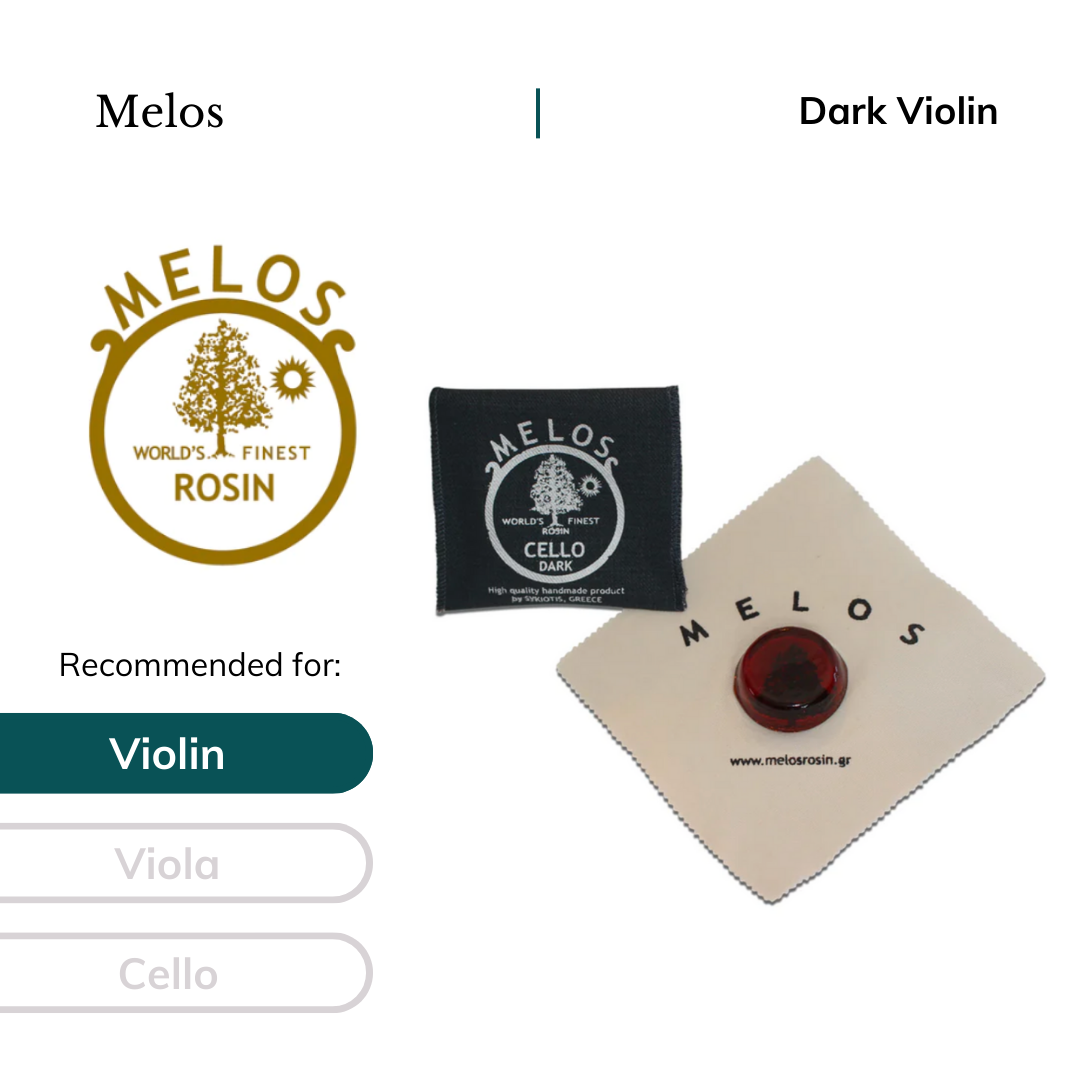 Melos Rosin Violin - Dark