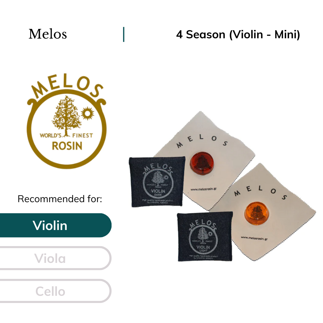 Melos Rosin Violin - Mini 4 Season