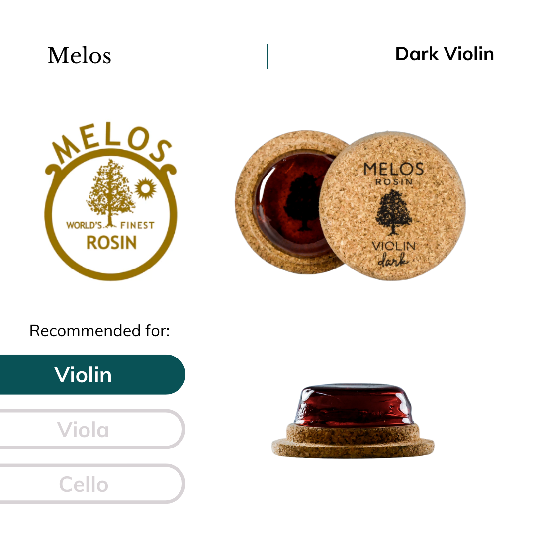 Melos Rosin Violin - Dark