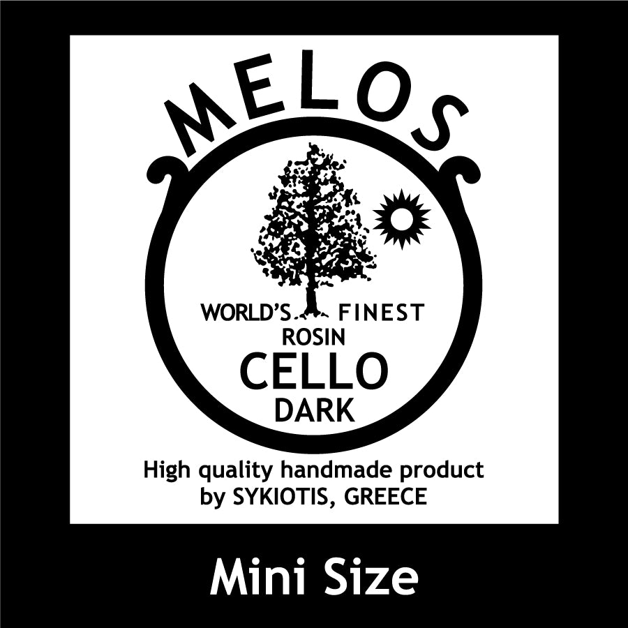 Melos Rosin Cello -Dark Mini