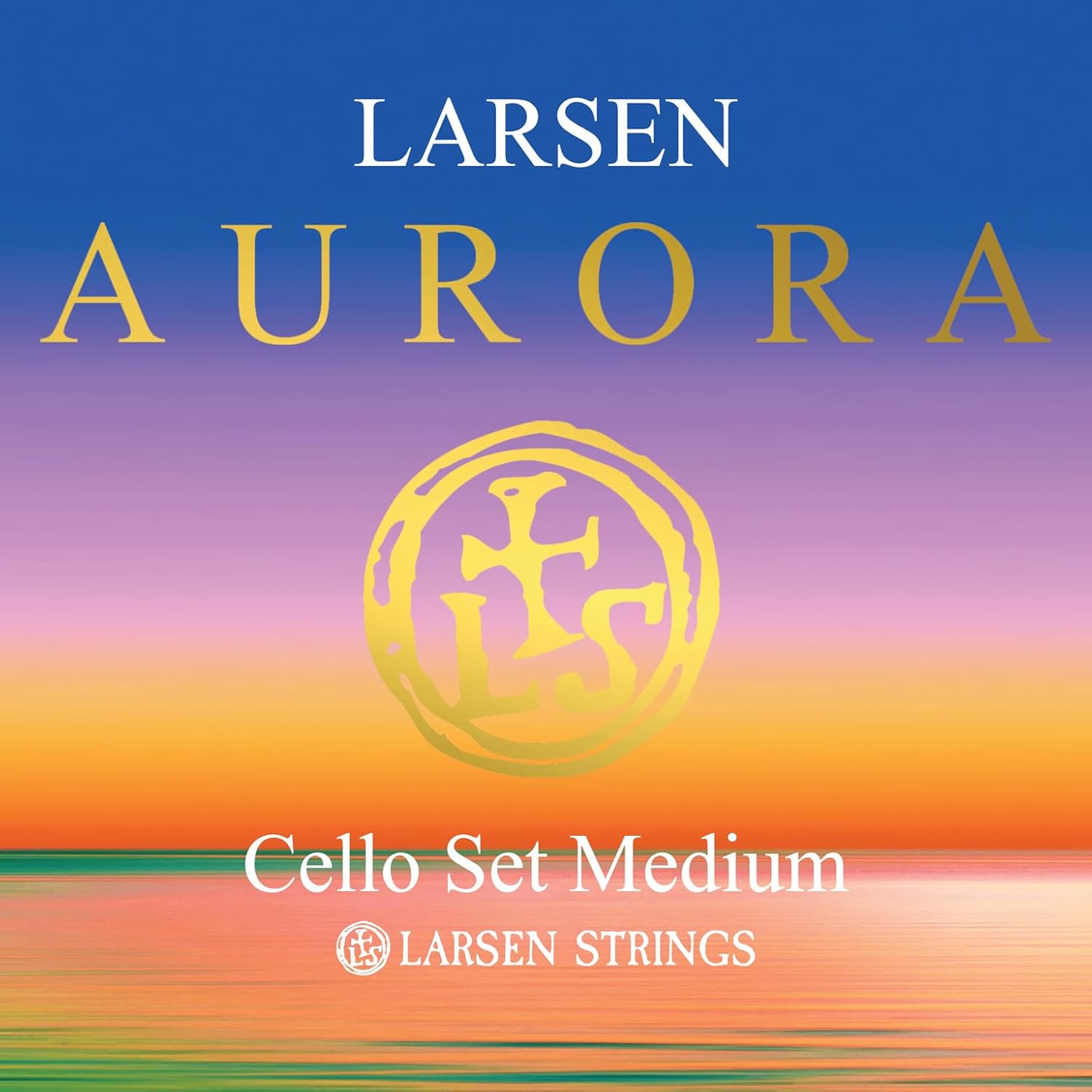 Larsen Aurora Cello Strings – Medium Tension Set – Professional Quality and Affordable Strings for Advancing Cellists