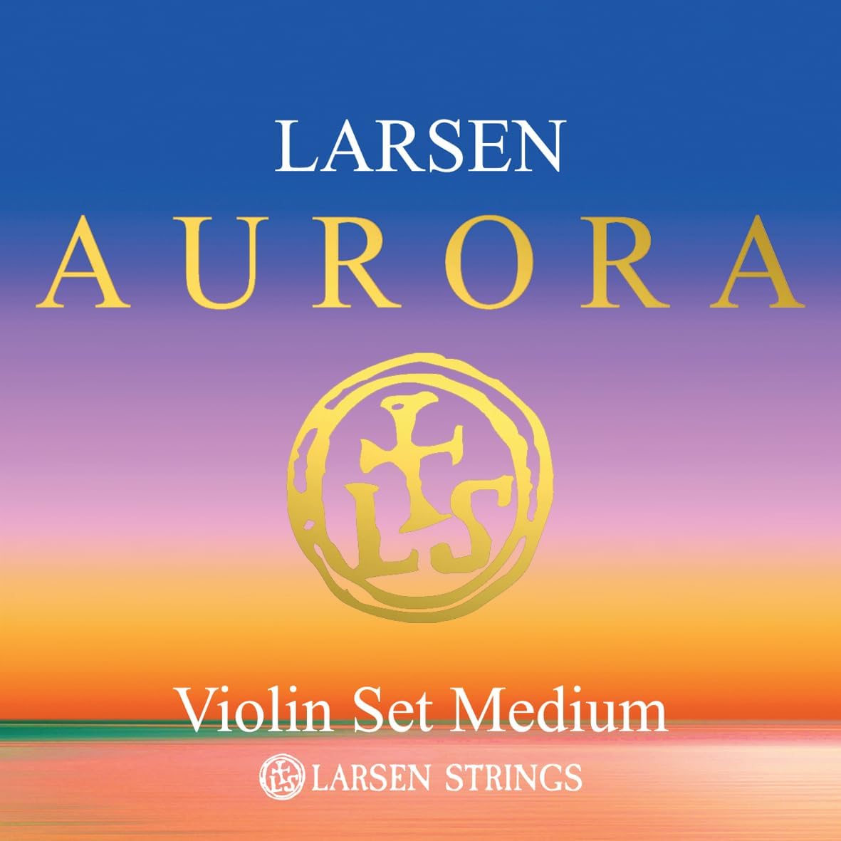 LS Larsen Strings Violin Strings (LV-AUR-SETMED)