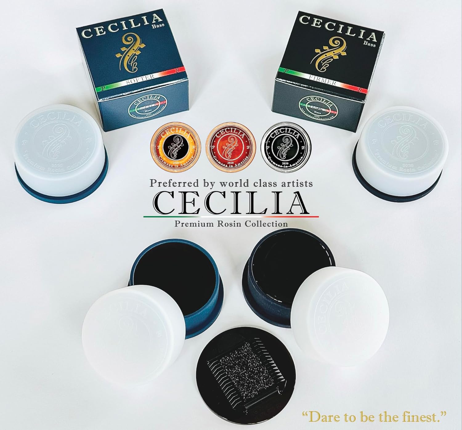 CECILIA Bass Rosin (Softer Formula)