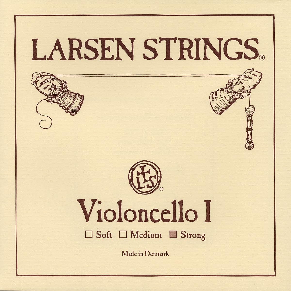 Larsen Original Cello Strings – Strong Tension Set - Powerful Sound and Enhanced Projection