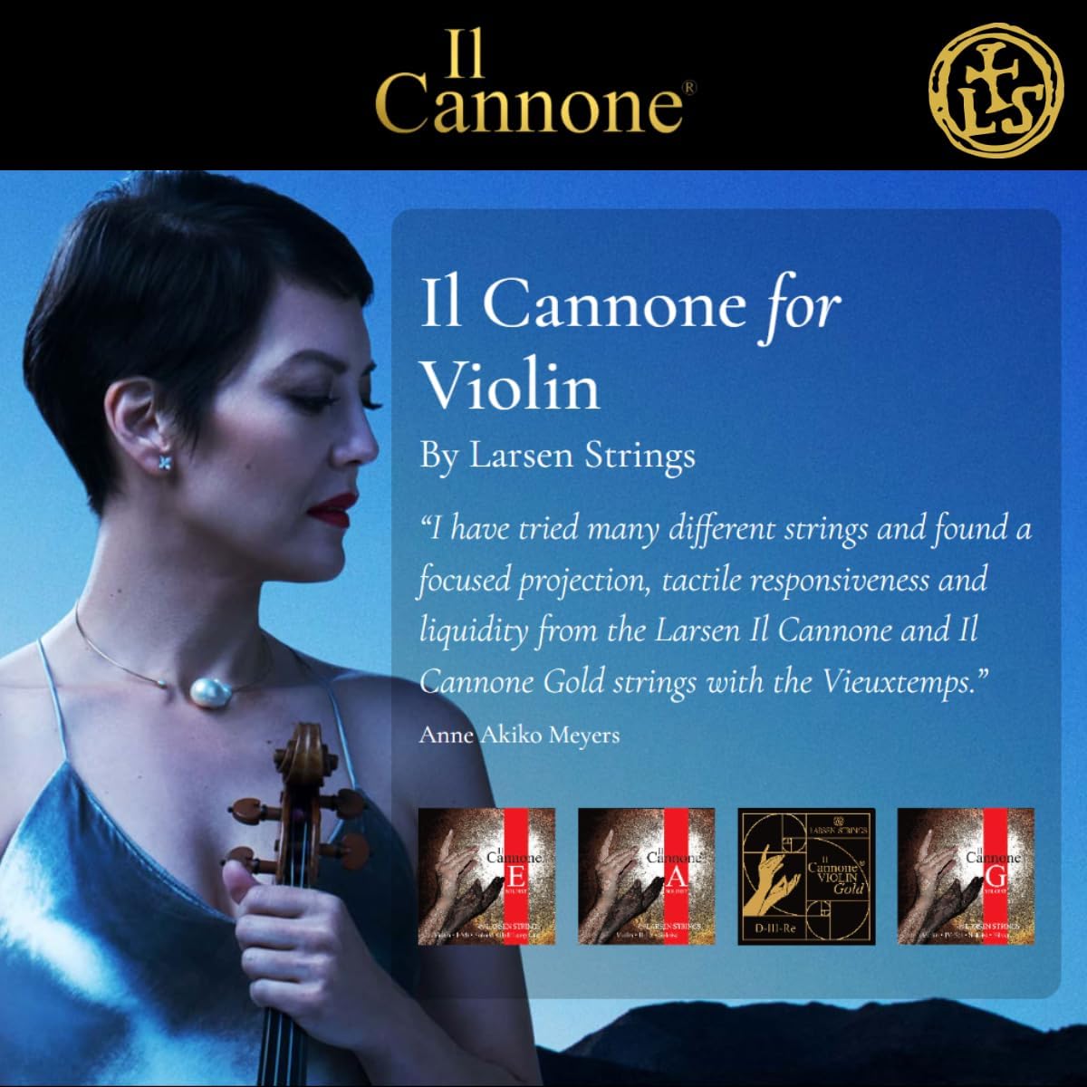 Il CANNONE Violin Set Medium