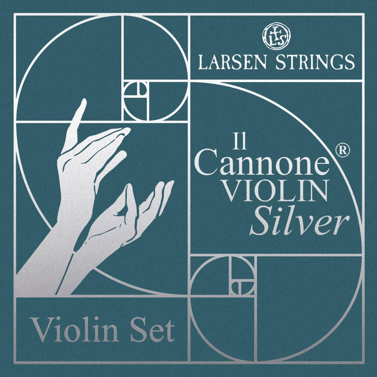 LARSEN STRINGS - Violin Strings 4/4 - Il Cannone Silver - Set