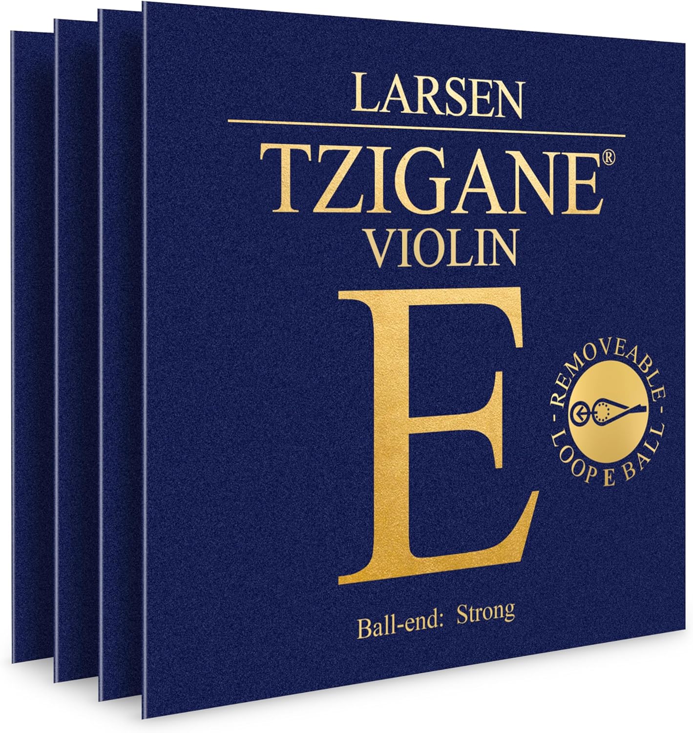 Larsen Tzigane Violin Strings – Strong Tension Set for Power and Warmth and perfect for Bright Instruments