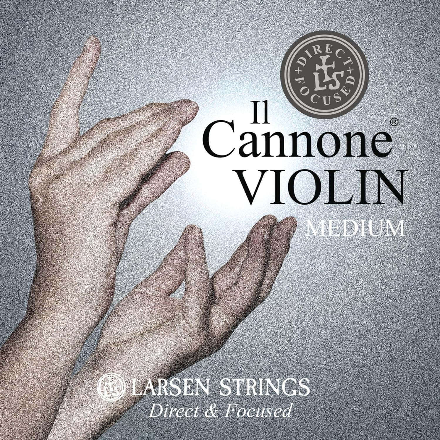LARSEN STRINGS violin strings Il CANNONE set medium Direct&Focused