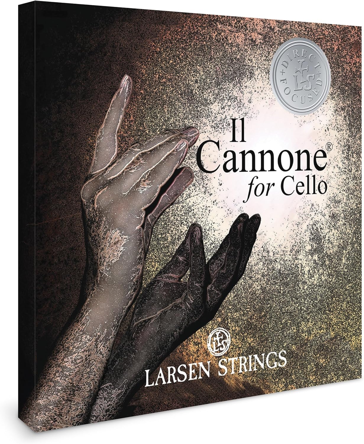 Larsen Il Cannone Cello Strings – Direct & Focused Set – Medium Tension Professional Cello Strings for Precision, Projection and Power