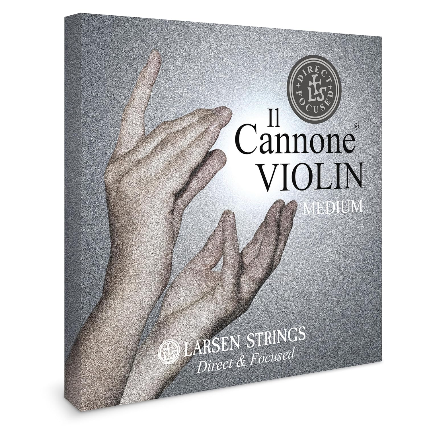 LARSEN STRINGS violin strings Il CANNONE set medium Direct&Focused