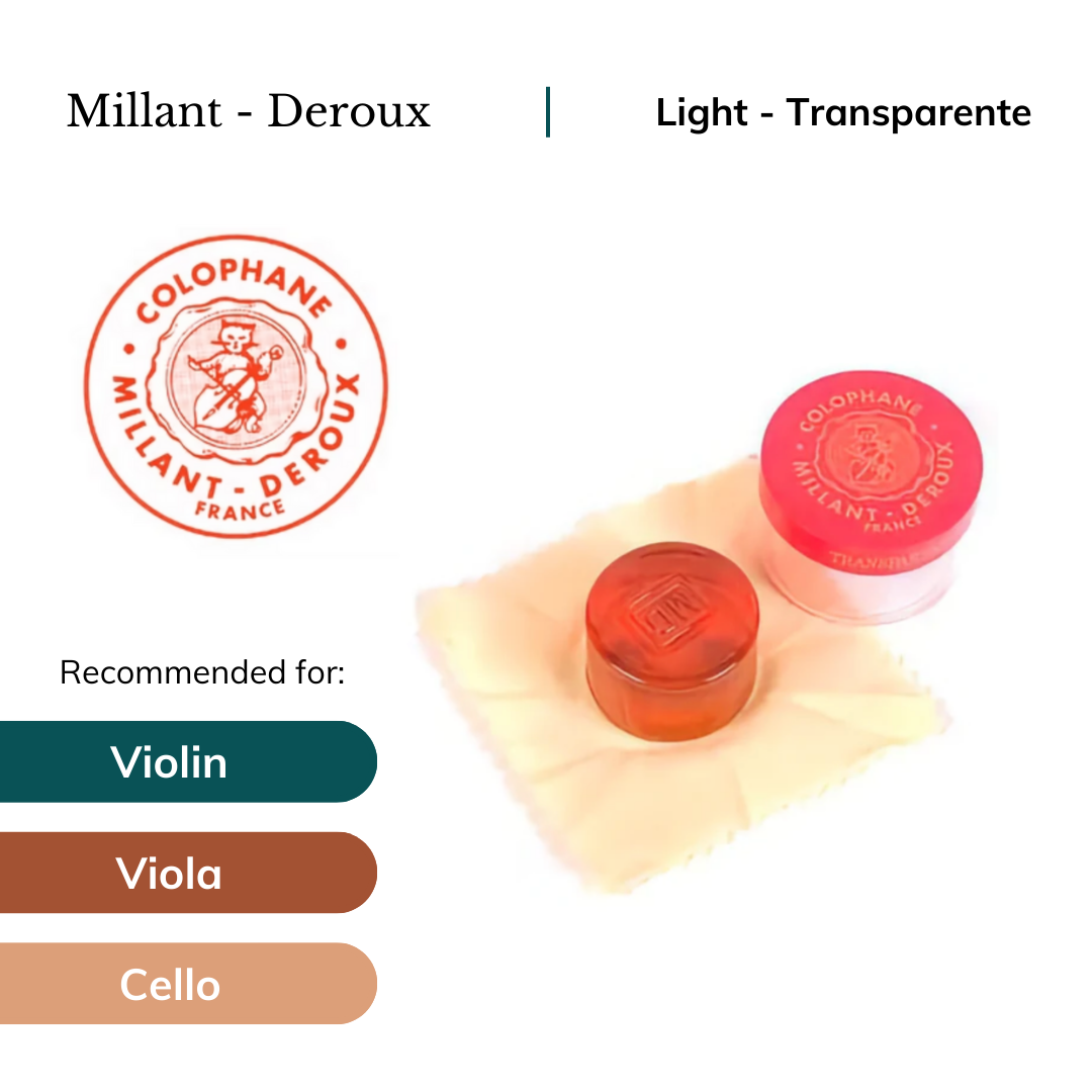 Cat Brand" Millant-Deroux Premium Violin Cello Rosin "Light"- Made In France - Foto 6