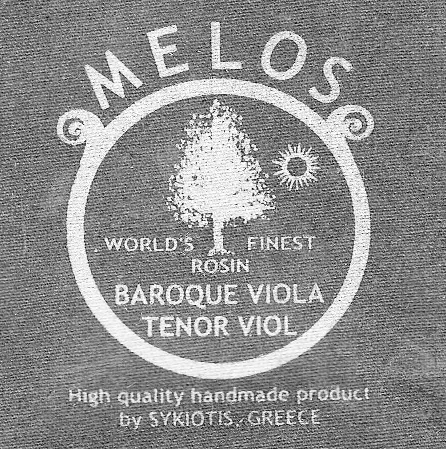Melos Rosin Baroque - Viola/Tenor Viol